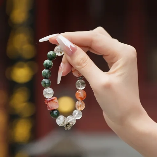 Women’s Lotus Pod Incense Bead Bracelet 10mm (2025)