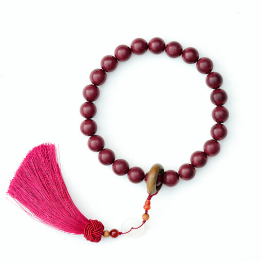 Five Elements Fire Handheld Incense Beads 24 Beads 15mm