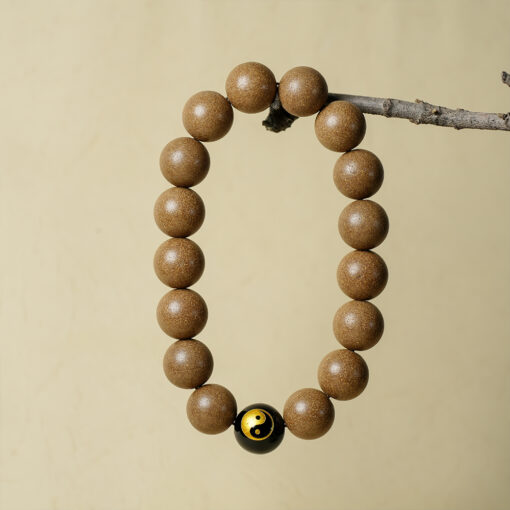 Taoist-Inspired Five Elements Black Incense Beads 10mm