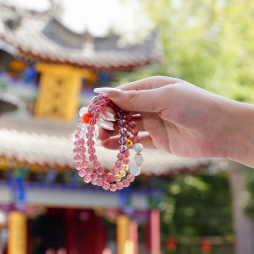 Aries Passion Crystal Bracelet | Vibrant Zodiac Crystal Style