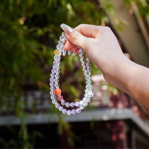 Cancer Zodiac Gentle Guardian Crystal Bracelet | Courage & Confidence Crystal Style