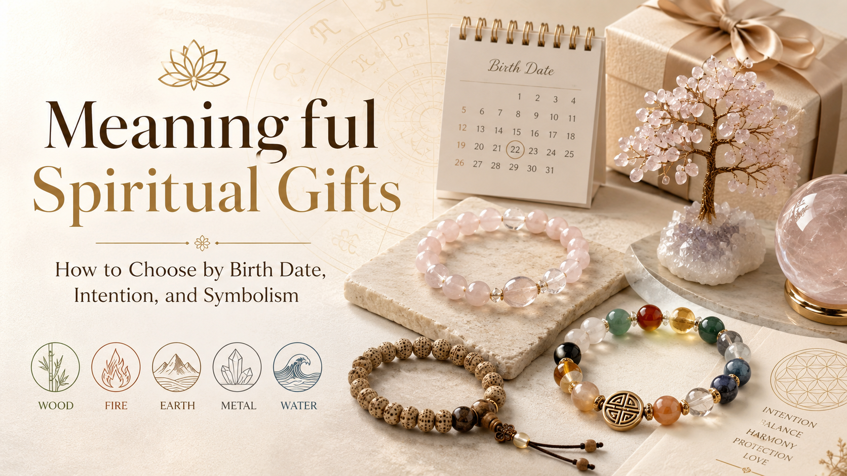 Meaningful Spiritual Gifts: Choose by Birth Date, Intention & Symbolism