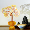 Citrine Crystal Tree | Abundance-Inspired Home & Office Decor