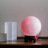 Large Rose Quartz Sphere | Relationship Harmony Home Office Decor