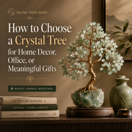 How to Choose a Crystal Tree for Home, Office & Gifts