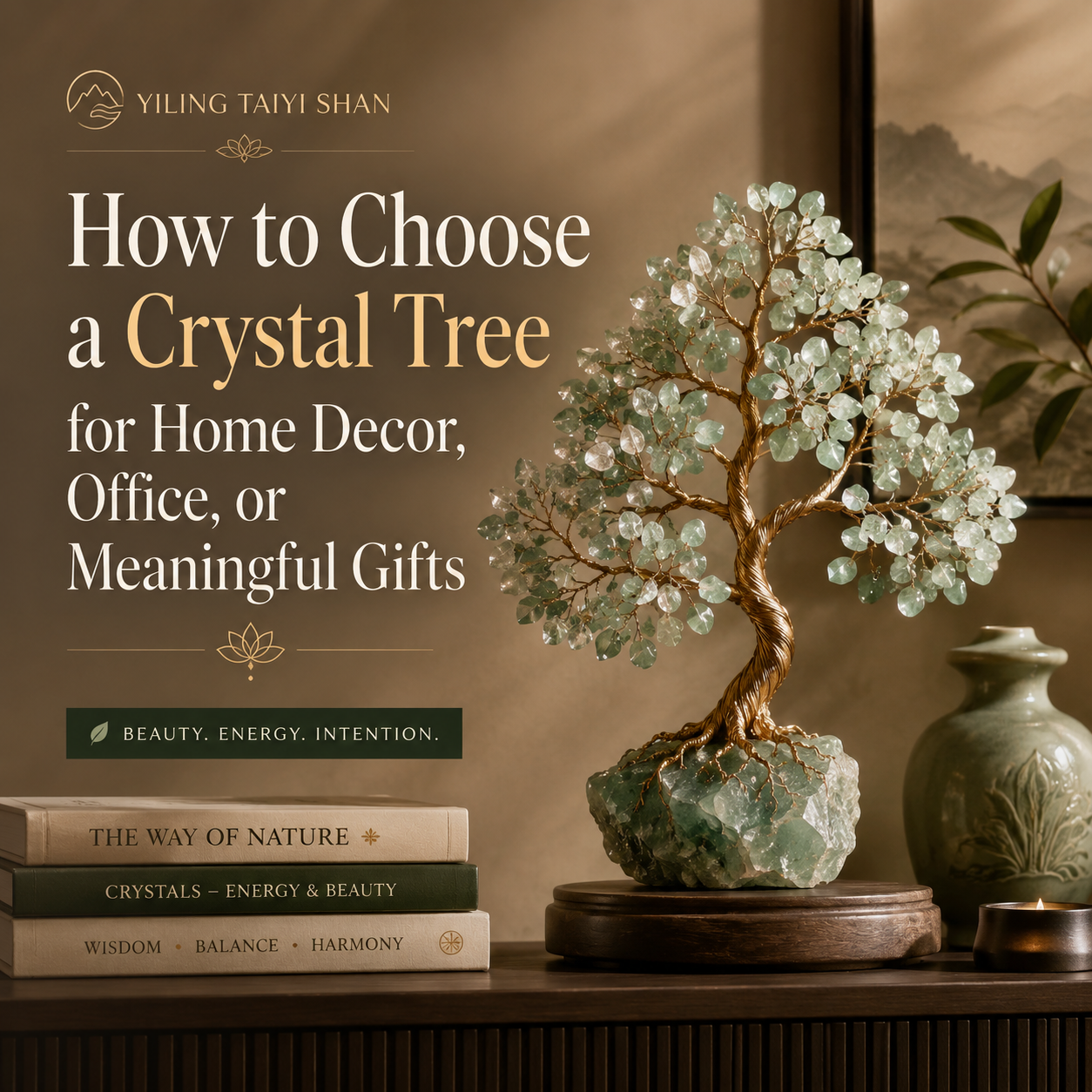 How to Choose a Crystal Tree for Home, Office & Gifts